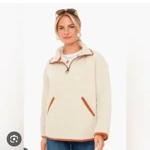 Barbour wildsmith popover fleece—Aran